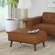 Fate Pebble Tan Upholstered RecPebble Tangular Ottoman