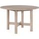 Gabby Light Brown 48" Round Dining Table