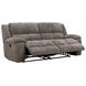 Buster Cabot Stone 90" Manual Reclining Sofa with USB Charging