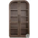 Modern Mood Dark Brown Display Cabinet