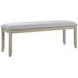 Carena Brown 54" Upholstered Bench