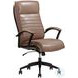 Dunwell Smooth Latte Leather Desk Chair