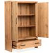 Highridge Honey Wheat 2 Door Armoire