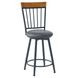 Tyler Brown 60" Rectangular Bar Table and Counter Height Stool Set of 3
