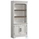 Drake Rustic White and French Oak Adjustable Height Lift Home Office Set