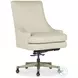 Paula Beige Leather Swivel Tilt Executive Chair