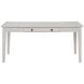 Echo White Rectangular Drawer Dining Room Set