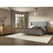 Loft Gray Upholstered Queen Panel Bed