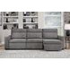 Kline Nightfall 3 Piece Modular Slider Sofa with USB Charging