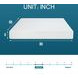 Artemisia White 6" Memory Foam Queen Mattress