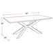 Crossings Solid Mango Rectangular Dining Table