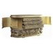 Vatican Champagne Silver Dining Room Set