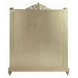 Vatican Champagne Silver 2 Door Curio Cabinet with LED