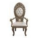 Constantine Gold Upholstered Arm Chair Set of 2