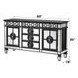 Varian II Silver and Black 2 Door Server