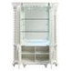 Vanaheim Antique White 4 Door Curio Cabinet with LED