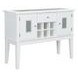 Elizaveta Gray and White 2 Door Server