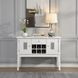 Elizaveta Gray and White 2 Door Server