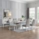 Elizaveta Gray and White 2 Door Server
