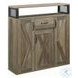 Abiram Rustic Oak Server
