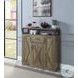 Abiram Rustic Oak Server