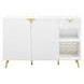 Gaines White 2 Door Server