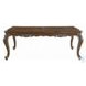 Latisha Antique Oak 96" Extendable Rectangular Dining Table