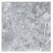 Hussein Gray and Black 54" Square Marble Top Counter Height Table