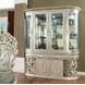 Sandoval Champagne 6 Door Curio Cabinet with LED