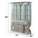 Sandoval Champagne 6 Door Curio Cabinet with LED