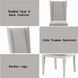 Katia Light Gray Upholstered Side Chair Set of 2