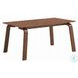 Ginny Walnut 63" Rectangular Dining Table