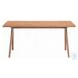 Velentina Natural 63" Rectangular Dining Table