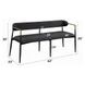 Jaramillo Black Upholstered 62" Dining Bench