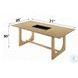 Blayde Natural 71" Rectangular Dining Table