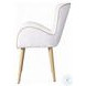 Qwin Beige Boucle and Oak Side Chair Set of 2