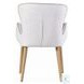 Qwin Beige Boucle and Oak Side Chair Set of 2