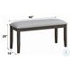 Marit Gray 40" Upholstered Bench