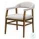 Darcy Dark Walnut Arm Chair Set of 2