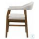 Darcy Dark Walnut Arm Chair Set of 2