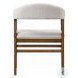 Darcy Dark Walnut Arm Chair Set of 2