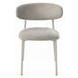 Ingram White and Light Gray Sintered Stone Top Dining Room Set