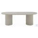 Laela Bone White Oval Dining Room Set