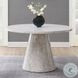 Kacey Engineered Stone 47" Round Dining Table