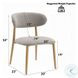 Kacey Gray Boucle and Natural Side Chair Set of 2
