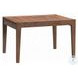 Mayah Walnut 94" Extendable Rectangular Dining Table