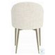 Cora White Fabric Side Chair Set of 2