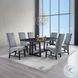 Kini Black Rectangular Dining Room Set