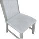 Fiona Mist Gray Upholstered Dining Side Chair Set of 2