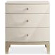 Axiom Linear Grey And White 26" Nightstand